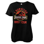Jurassic Park 1993 Tour Girly Tee, T-Shirt