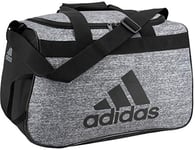 adidas Diablo Small Duffel Bag, Jersey Onix Grey/Black, One Size, Diablo Small Duffel Bag