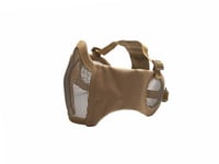 ASG Metal Mesh Mask with Cheek Pads and Ear Protection (Färg: Tan)