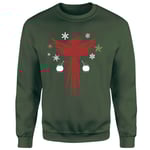 Harry Potter Fawkes Sweatshirt - Forest Green - XXL