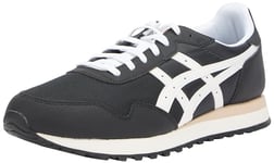 ASICS Homme Tiger Runner II Sneaker, Noir crème, 37 EU