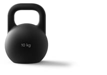 STRYVE Kettlebell | 10 kg Unisex-Adult, All Black