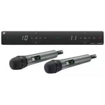 Sennheiser XSW 1-835 DUAL-GB Wireless dual vocal set. Includes 2 SKM 835-XSW handheld transmitters