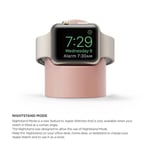 Apple Watch Laddningsställ i silikon, rosa