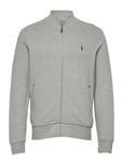 Luxury Jersey Baseball Jacket Grey Polo Ralph Lauren