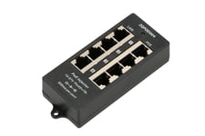 Extralink 4-portig | PoE Injector | 4x 100Mb/s RJ45