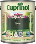 Cuprinol Garden Shades Paint Wood Furniture Shed Fence Protect 1L - Sage