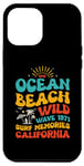 Coque pour iPhone 12 Pro Max Ocean Beach Wild Wave 1971 Surf Memories Surf Lover