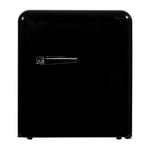 Black Retro Mini Fridge/Drinks Cooler 45L RFM44K