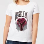 T-Shirt Femme Rebellion Star Wars Rebels - Blanc - M