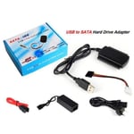 Trade Shop - ADAPTATEUR SATA / IDE VERS USB 2.0 SUPPORTE LES DISQUES DURS HD DSIK 2.5 3.5 CABLE SATA