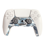 Piranha PS5 Controller Skins - Camo Blue