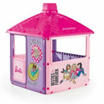 Barbie Playhouse Dolu City House Kids Garden Childs Role-play Toy Ages 2+ Pink