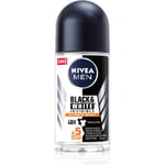 Nivea Men Invisible Black & White Antiperspirant roll-on til mænd 50 ml
