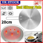Heat Diffuser Induction Disc Hob Converter Adapter Gas Electric Cooker Plate Pan