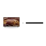Sony X75WL 65" 4K LED Google TV + Bravia Theatre Bar 9 – 7.0.2 Dolby Atmos Soundbar -tuotepaketti