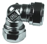 Gelia 3006135062 Klämringskoppling vinkel, förkromad 15 mm