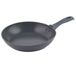 Salter BW12259EU7 Marino 28cm Frying Pan – Non-Stick Large Cookware, Induction Suitable, PFOA-Free Forged Aluminium, Use Little/No Oil, Omelette/Pancake Healthy Cooking, Soft-Touch Handle