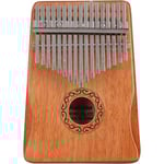 Professionell Kalimba Tum Piano 17 Tangenter Tum Piano, Gåvor