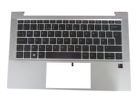 Hp - Ersättningstangentbord För Bärbar Dator - Bakgrundsbelyst - Brittisk - Med Övre Skydd - För Elitebook 830 G7 (Privacy)