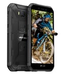Rugged Mobile Phone SIM Free Unlocked, Ulefone Armor X6 Dual SIM Smartphone, 2GB + 16GB, 5.0 inch Screen, Face ID, Bluetooth, WiFi, Waterproof Shockproof Android Phone - Black