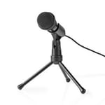 Nedis Kablet mikrofon inkl. stativ 35 mm