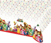 Super Mario Plastic Party Table Cover 180cm X 120cm (71" x 45.0")