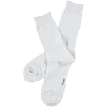 Topeco Strumpor Men Classic Socks Plain Vit Strl 45/48 Herr
