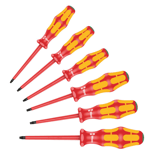 Wera Skruvmejselsats VDE Torx, 6-delar
