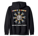 Cicada Dance Party, Insect Bug Infestation Cicadas Zip Hoodie