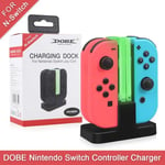 DOBE Charging Dock Station for Nintendo Switch Joy-Con with 4 Charging Dock&LED Indication