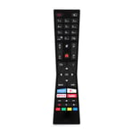 Replacement Remote Control Compatible for JVC LT-43C890 43" Smart 4K Ultra HD HDR LED TV