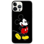 ERT GROUP Disney Mickey Mouse Coque de téléphone conçue pour iPhone 13 Pro Max 6,7 pouces TPU antichoc Coque de téléphone Housse de protection bords surélevés Résistant aux rayures Design Mickey Mouse