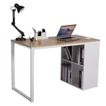 Rootz multifunktionellt skrivbord - Hemmakontor - Spelbord - Robust och hållbart - Gott om förvaring - Mångsidig design - 120 cm x 75 cm x 60 cm