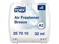 Luftfrisker Flydende Tork Airfreshener Breeze 32Ml M Parfume T Constant A3 Disp,6 Stk X 32 Ml/Krt