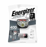 Energizer LED Head Torch 85 Metre HD Vision Tactical Headlamp + 3 AAA Batteries
