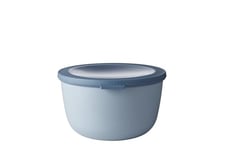 Mepal - Bol multi-usage Cirqula - Nordic blue - capacité 2000 ml - couvercle amovible - incassable - étanche – stockage au congélateur, stockage à froid – passe au lave-vaisselle