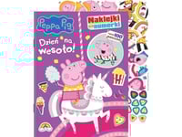 Peppa Pig - Klistermärken För Siffror: En Dag För Skojs Skull