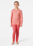 Helly Hansen Graphic Lifa Merino Ullsett Sunset Pink