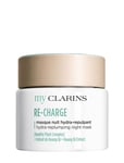 Myclarins Re-Charge Hydra-Replumping Night Mask *Villkorat Erbjudande Beauty WOMEN Skin Care Face Cream Nude Clarins