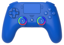 Subsonic Wireless Led Controller PS4 Blue - PS4/Pc