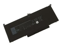 DLH - Batterie de portable (standard) (équivalent à : Dell DM3WC, Dell F3YGT, Dell 2X39G, Dell KG7VF, Dell MYJ96, Dell V4940) - Lithium Ion - 7500 mAh - 57 Wh - noir - pour Dell Latitude 7280...