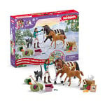 SCHLEICH 99092 Horse Club Advent Calendar Horse Club Playset for ages 5+