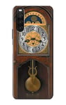Grandfather Clock Antique Wall Clock Case Cover For Sony Xperia 10 III