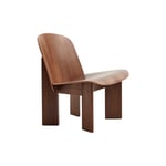Chisel Lounge Chair, Lacquered Walnut