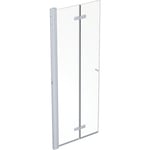 Contura Shower Showerama dusjdør, 90x200 cm, venstre, klart glass, aluminium profil