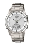 Casio Waveceptor Mens Silver Watch LCW-M170TD-7AER Stainless Steel - One Size