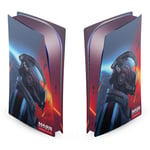 Head Case Designs Officially Licensed EA Bioware Mass Effect N7 Armor Legendary Graphics Vinyl Faceplate Sticker Gaming Skin Decal Cover Compatible With Sony PlayStation 5 PS5 Digital Edition Console