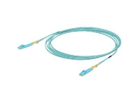 Ubiquiti UniFi - Patch-kabel - LC/UPC-multiläge (hane) till LC/UPC-multiläge (hane) - 3 m - fiberoptisk - duplex - 50/125 mikron - OM3 - inomhus - havsblå