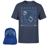 Harry Potter Ravenclaw T-Shirt and Cap Bundle - Navy - Homme - L